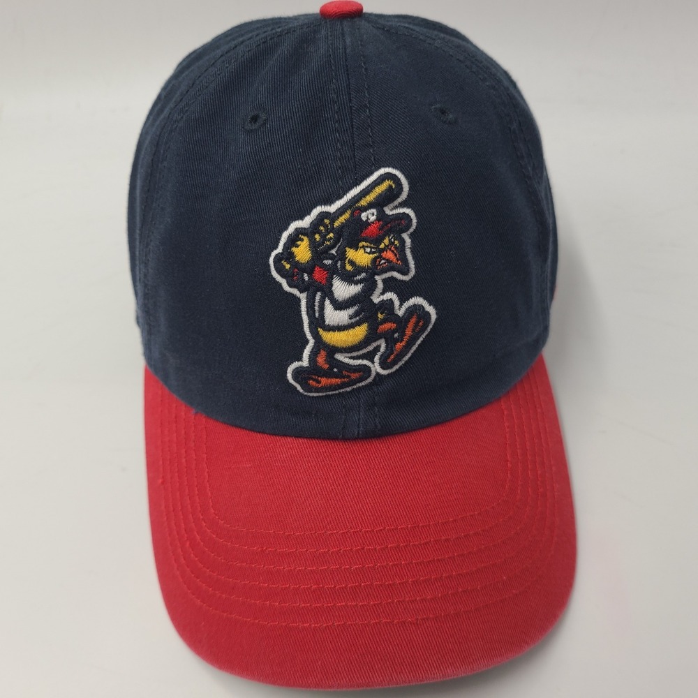 Toledo Mud Hens Hat Fitted M 47 Brand Franchise Blue Red‎ MiLB Baseball Logo Men